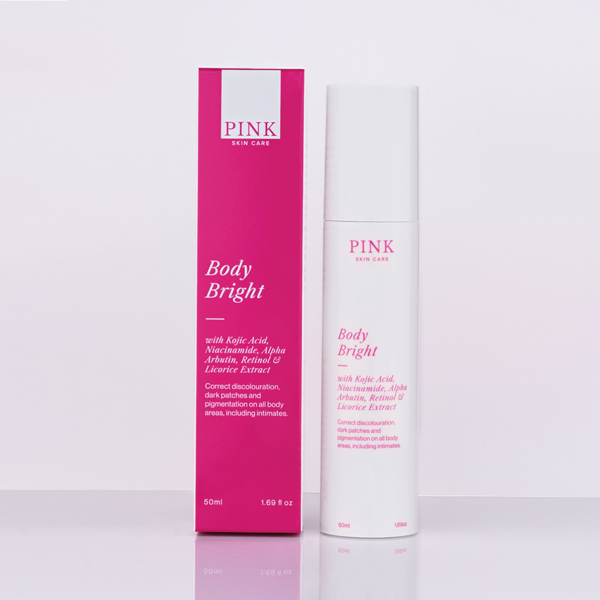 Body Brightening Cream for Even Tone & Dark Spots | Pink Skin Care