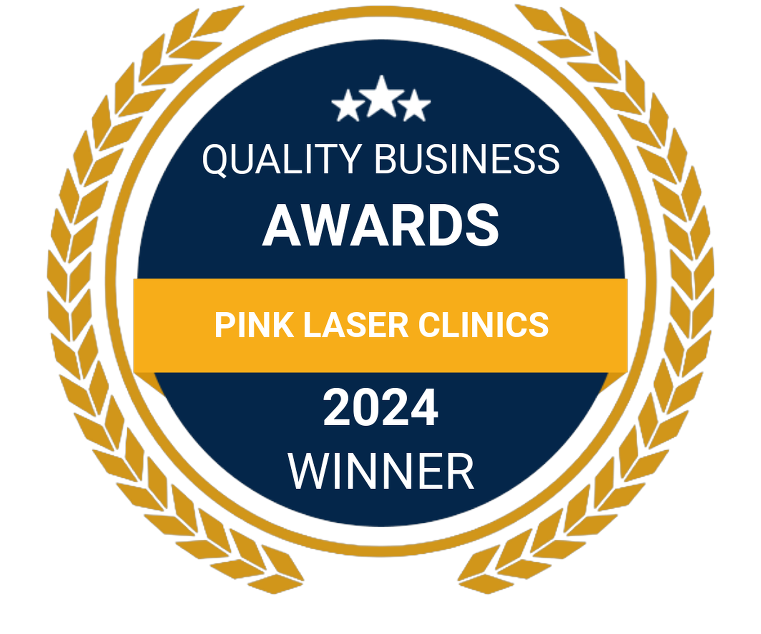 Quality Business Awards 2024 winner, Best Laser Hair Removal in Manningham, Pink Laser Clinics