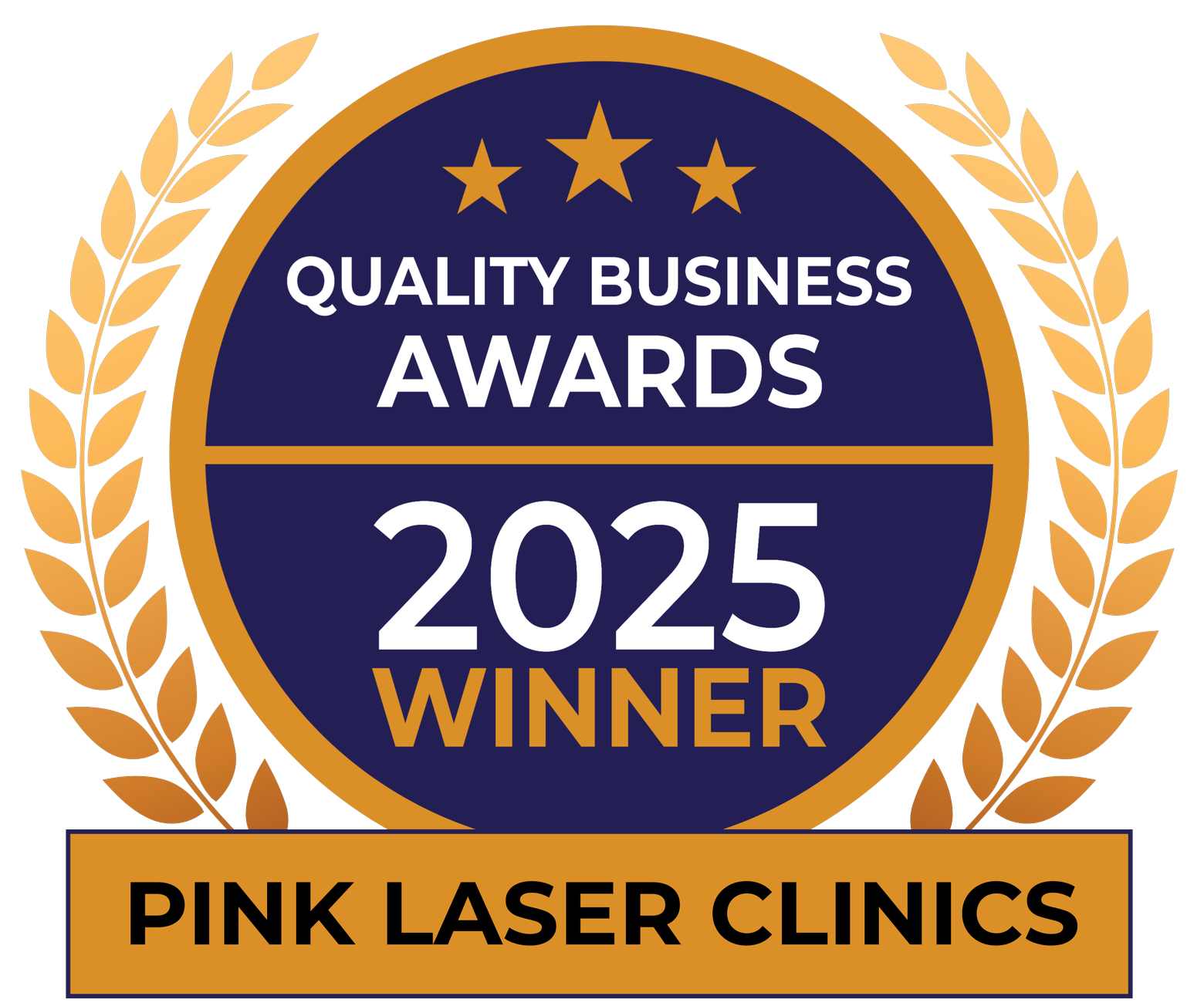 Quality Business Awards 2025 winner, Best Laser Hair Removal in Manningham, Pink Laser Clinics