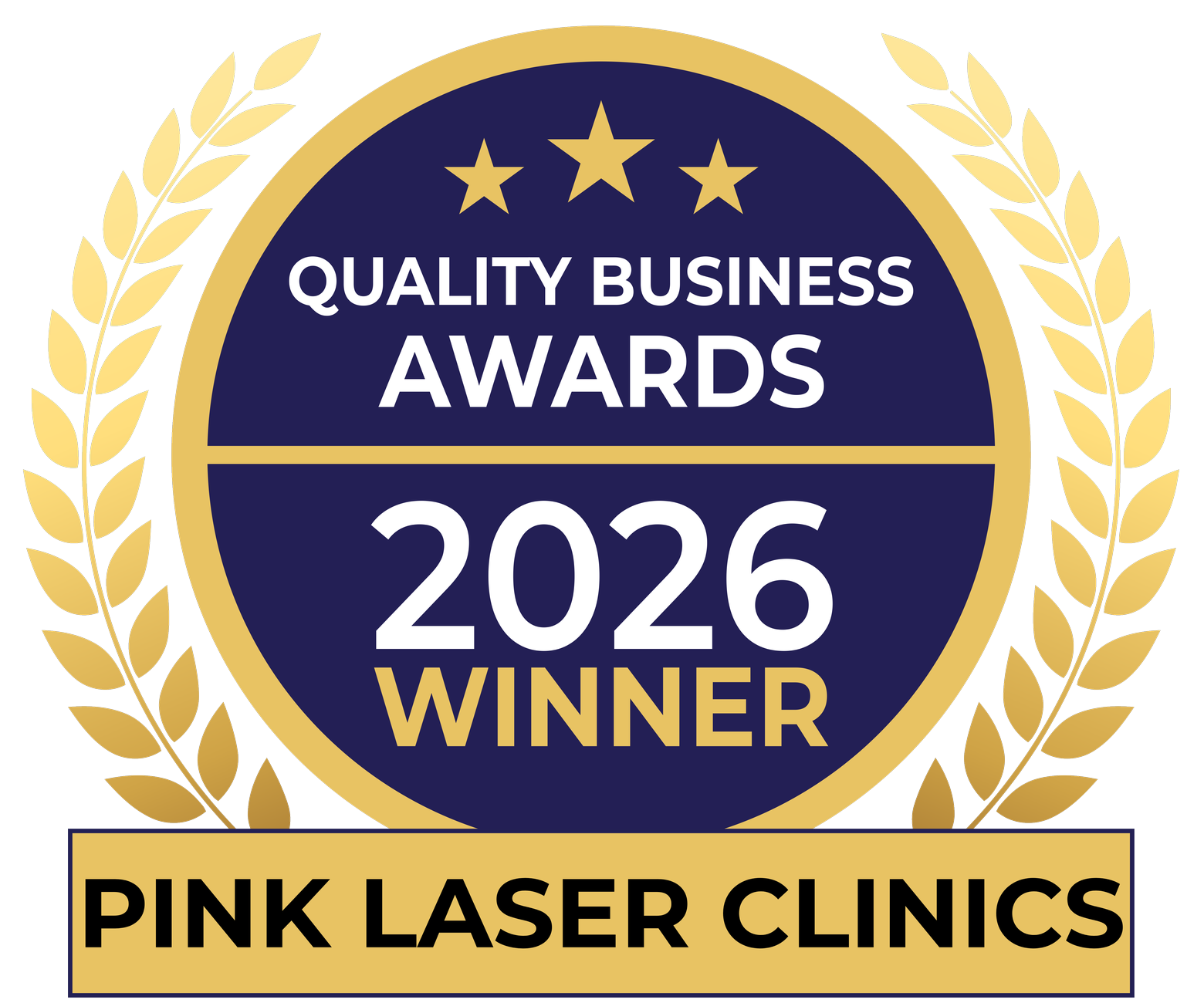 Quality Business Awards 2026 winner, Best Laser Hair Removal in Manningham, Pink Laser Clinics
